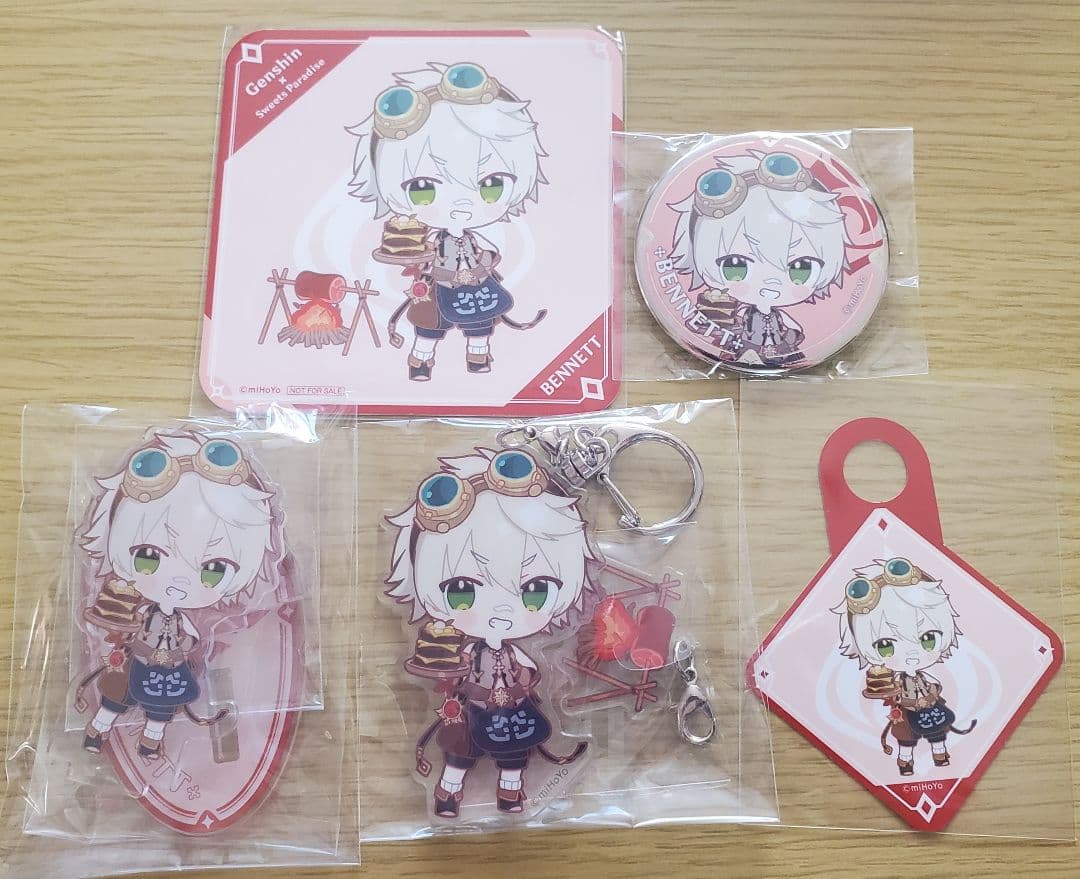 原神　ベネット　5点セットまとめ売り