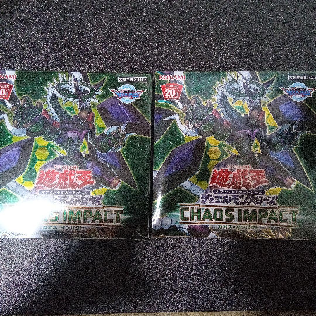 値引き可【未開封BOX】カオスインパクト　アジア版　シュリンク付き