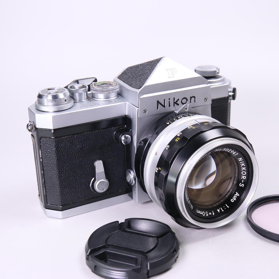 ☆完全動作☆Nikon F 50mm F1.4 アイレベル　＃501