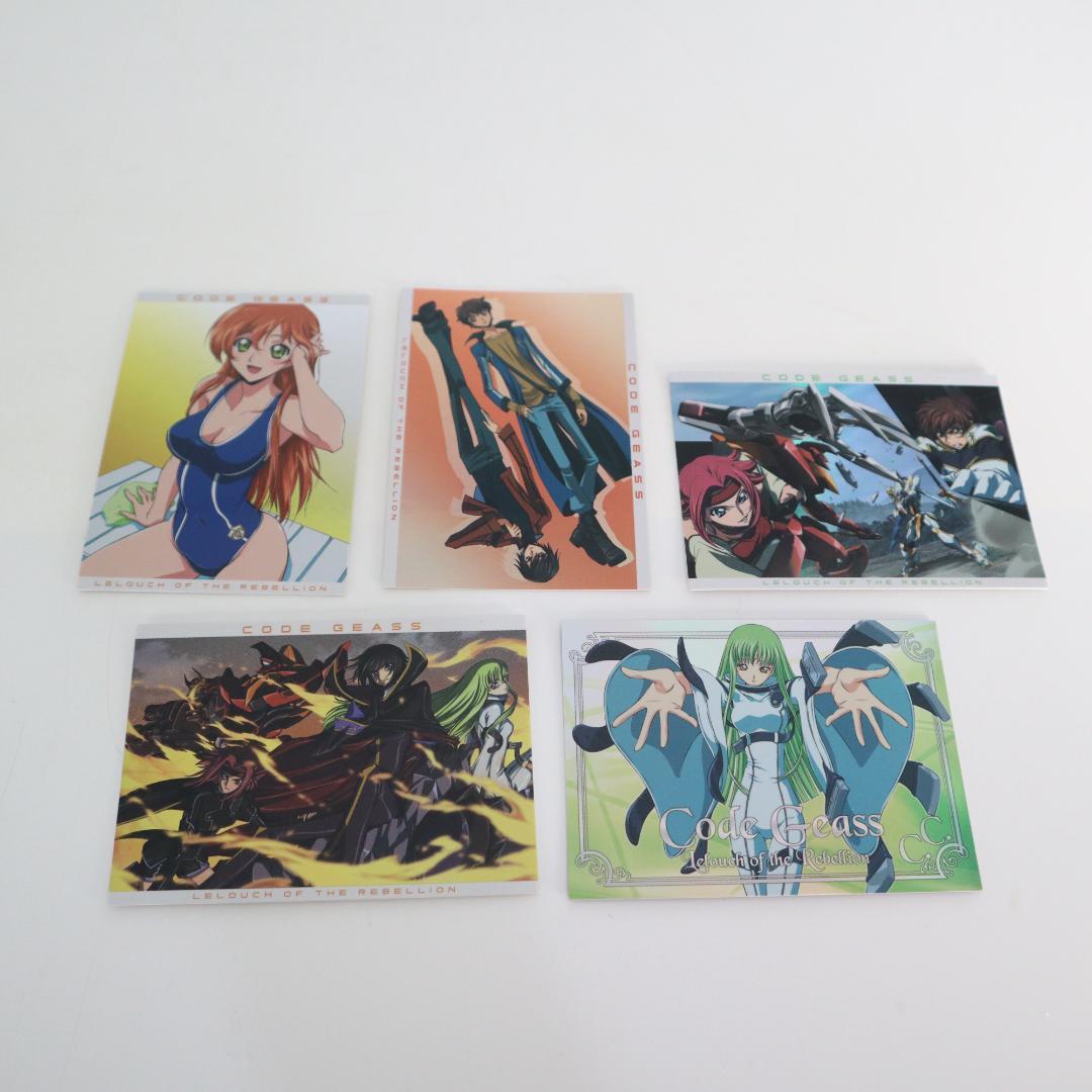 コードギアス 反逆のルルーシュ　カード　5枚　バンダイ　/ 水着 SP036 他