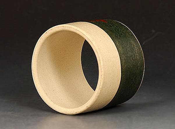 芸術院会員　井上良斎　喜蓋置　M45