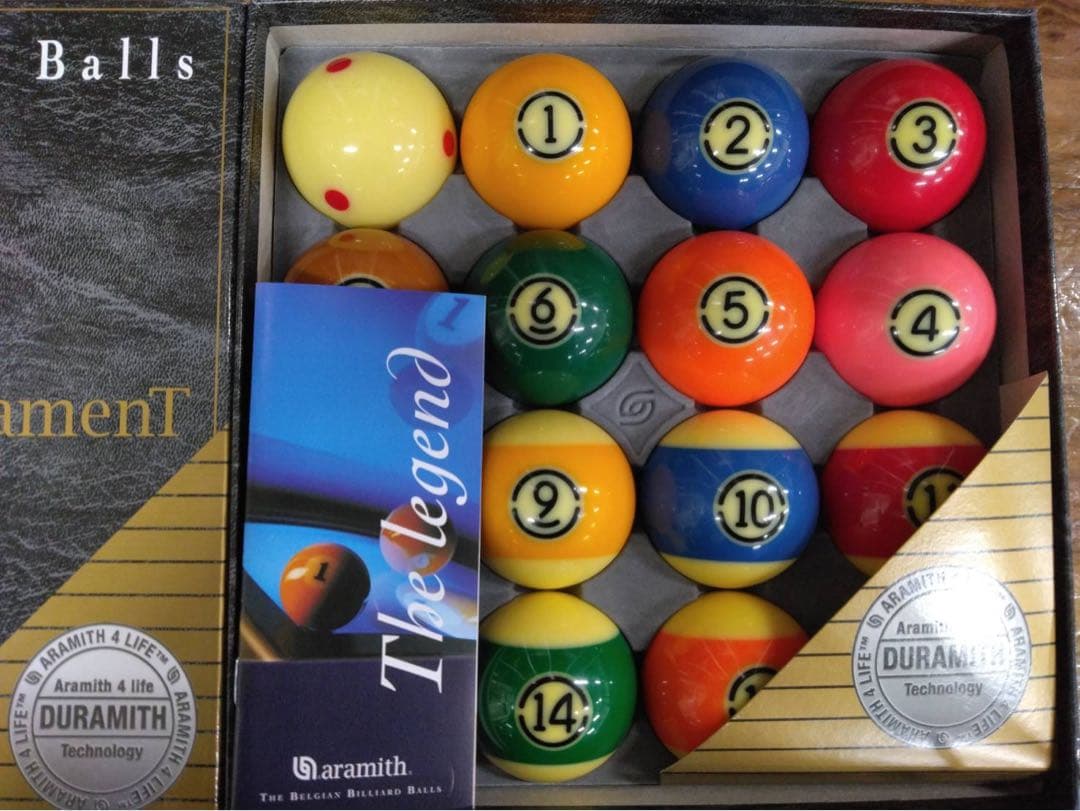 ビリヤード デュラミス TV Pro-Cup トーナメント アラミスボール