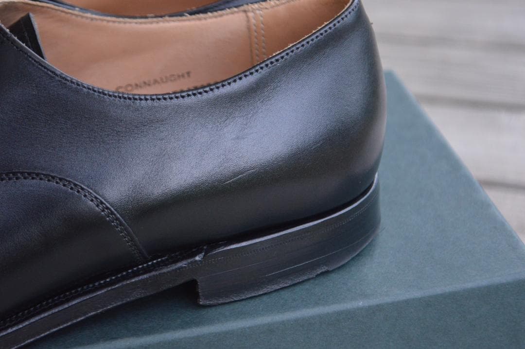 着用数回　CROCKETT＆JONES　CONNAUGHT　6E　ブラック