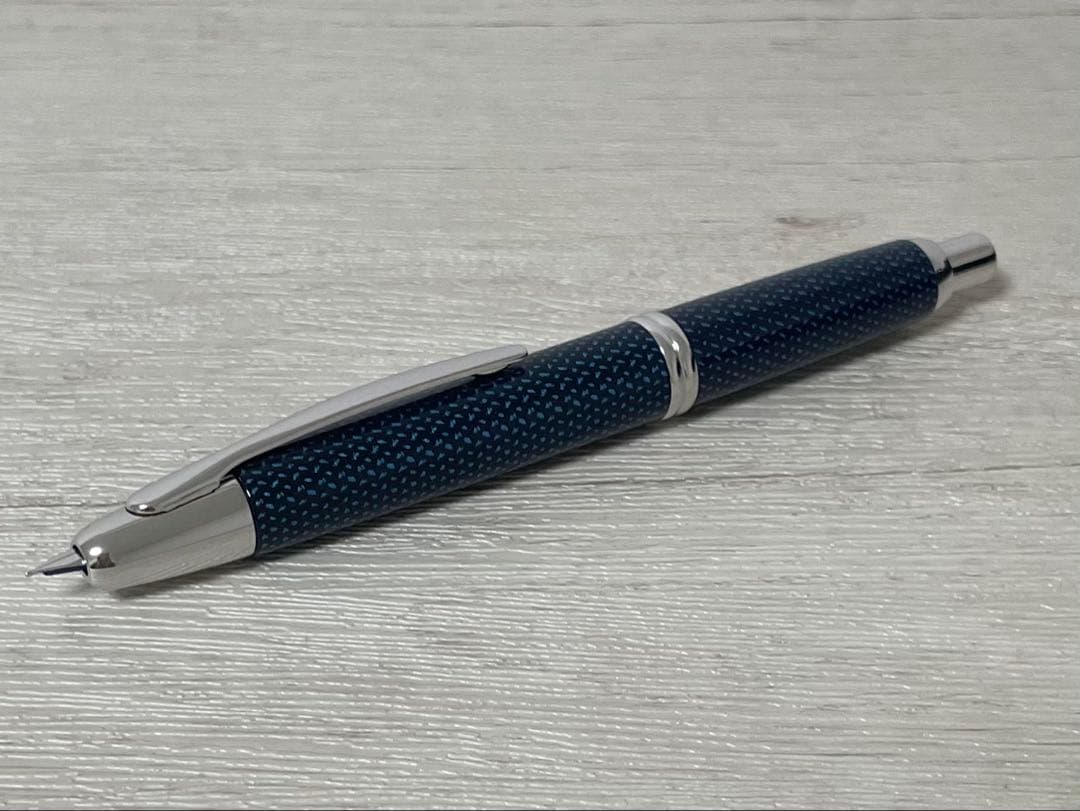 パイロット キャップレス 絣