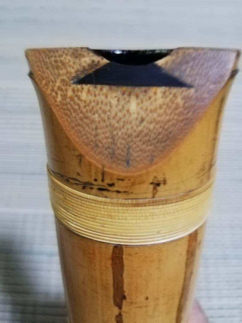 尺八本体　琴古流５孔57.5㌢1.9寸管　２印