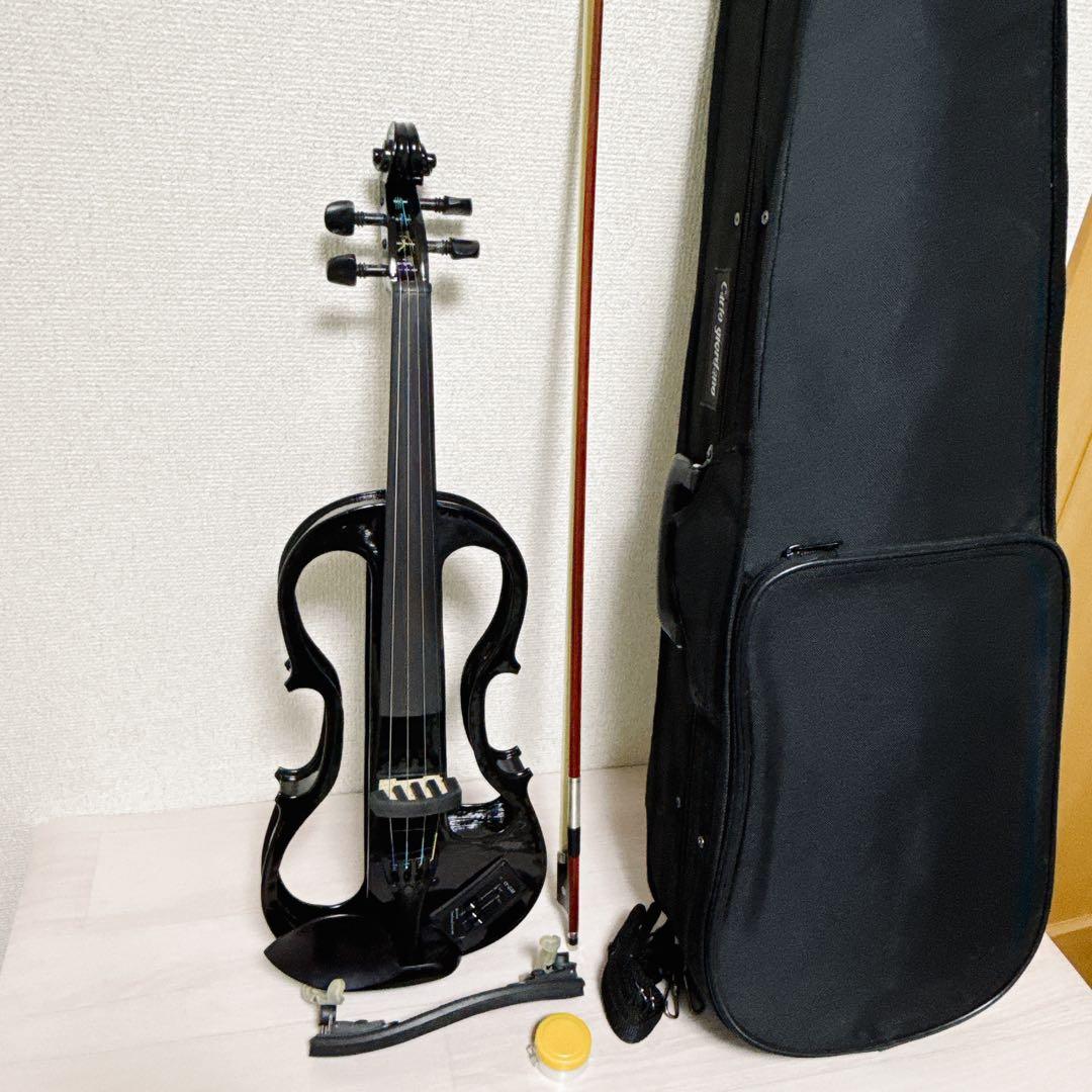【美品】hallstatt ハルシュタット エレキバイオリン CV-210E