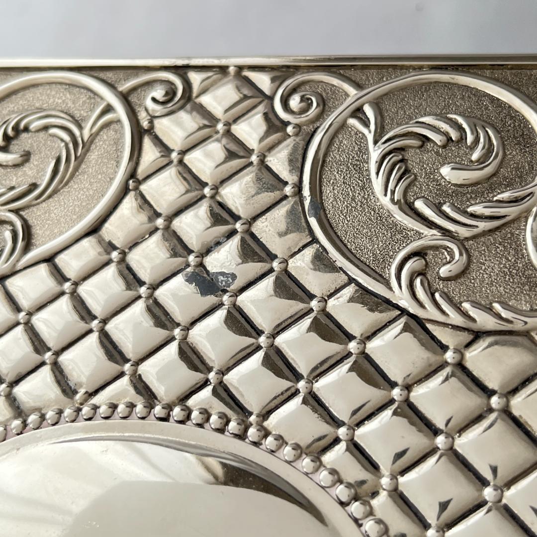 【GODINGER】 ビクトリアンのジュエリーボックス【シルバープレート】