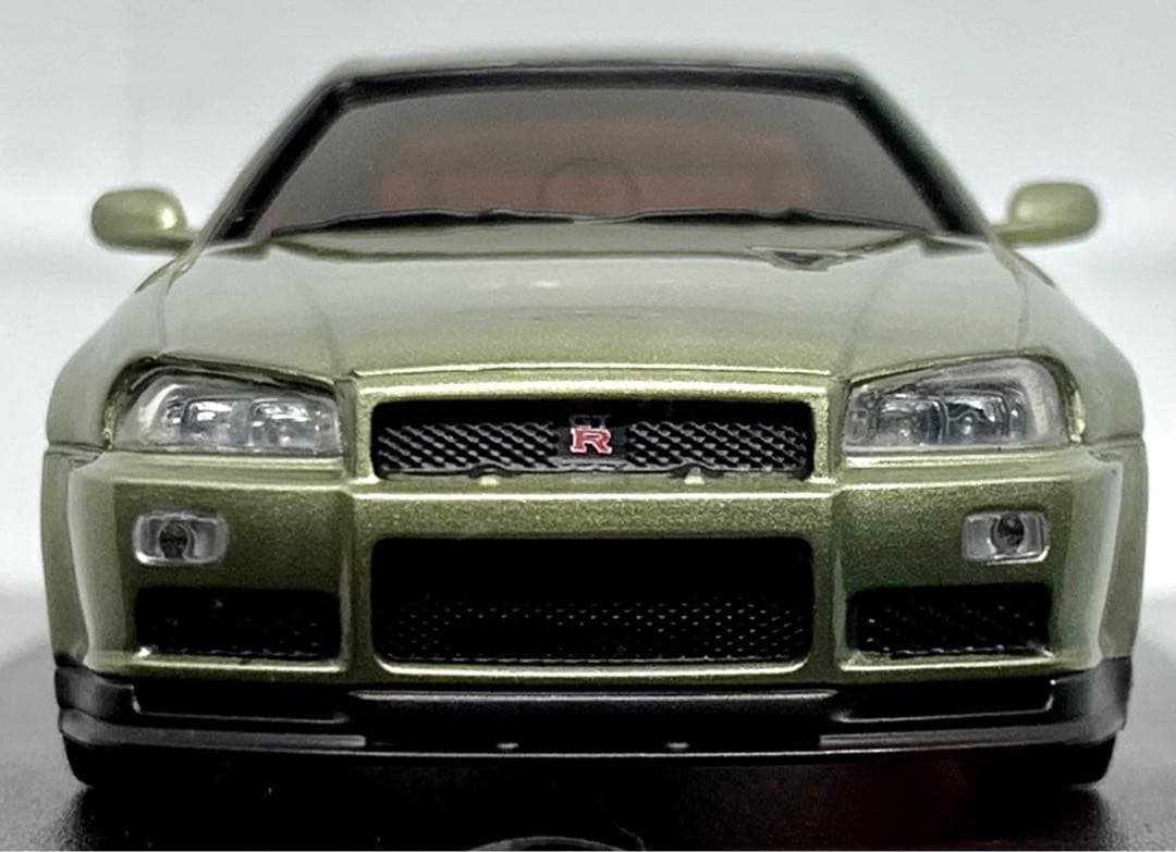 希少 京商 dNaNo オートスケール 日産 スカイライン GT-R R34