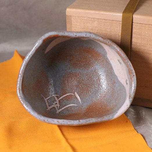 鼡志野 抹茶茶碗 林英仁 鼠志野 美濃焼