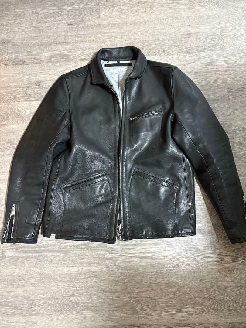 トラッカーレザー シングルライダースジャケット