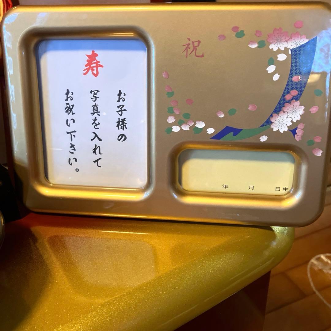 御京雛②平安春峰作　雛人形　三段飾り　お雛様　京都西陣織り　ひな人形3段　桜刺繍