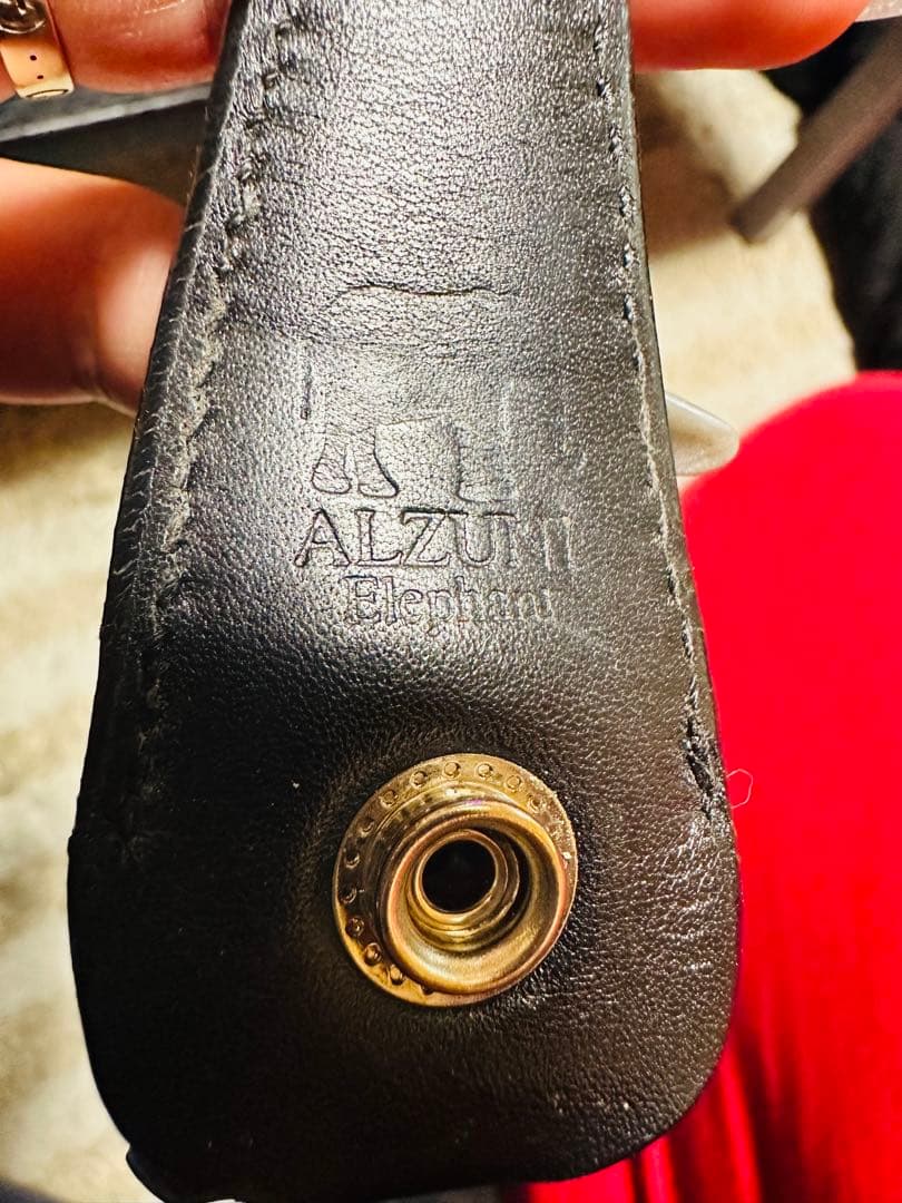 Elephant ループキーホルダー 象革 エレファント エキゾチックアニマル