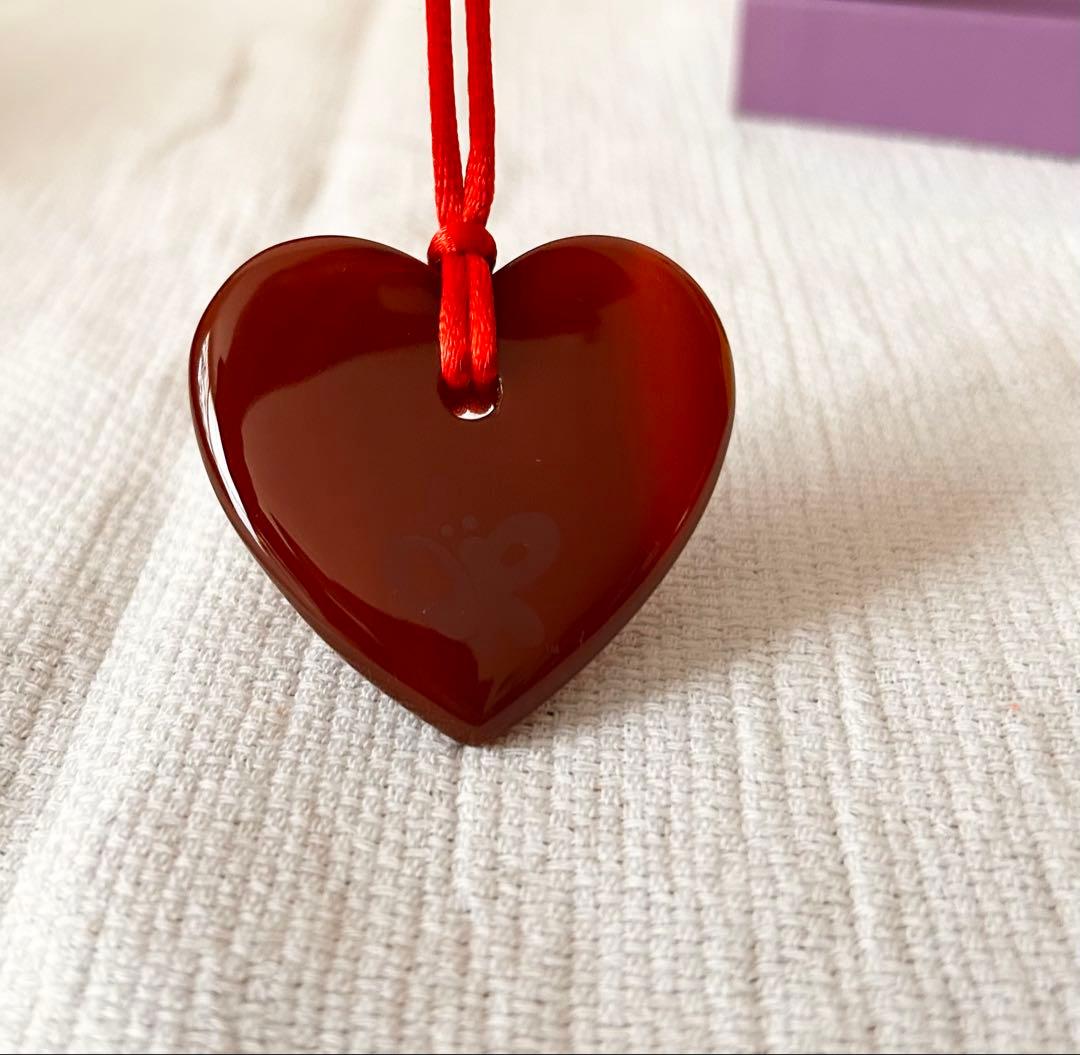 ミュージシャン Olivia Rodrigo Red Heart Necklace