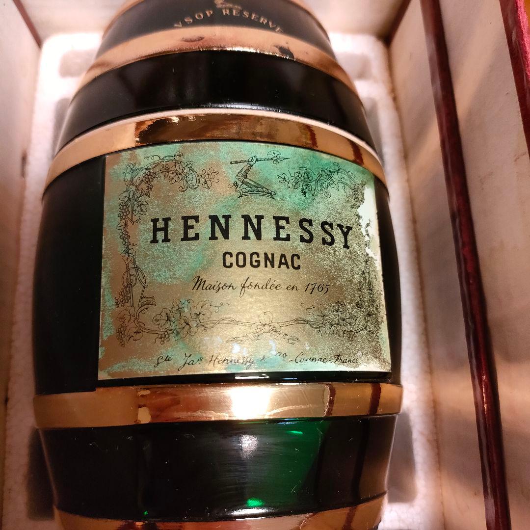 ヘネシー VSOP リザーブ樽型ボトル　フランス　古酒