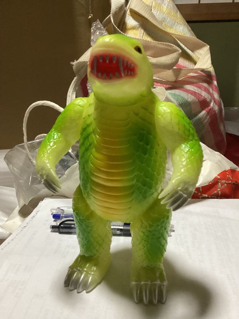 ブルマァク 蓄光モグネス　レアソフビ　袋無し美品　値引不可