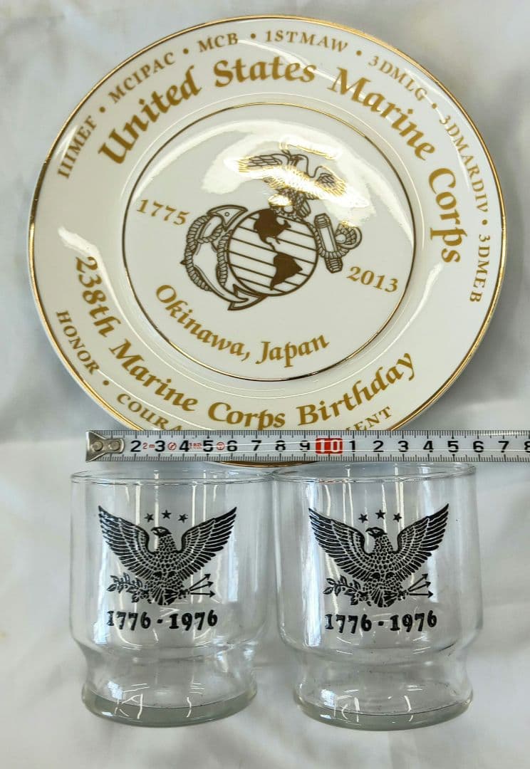 USA「独立宣言の起草」　ヴィンテージ コレクターズ ピューター プレート