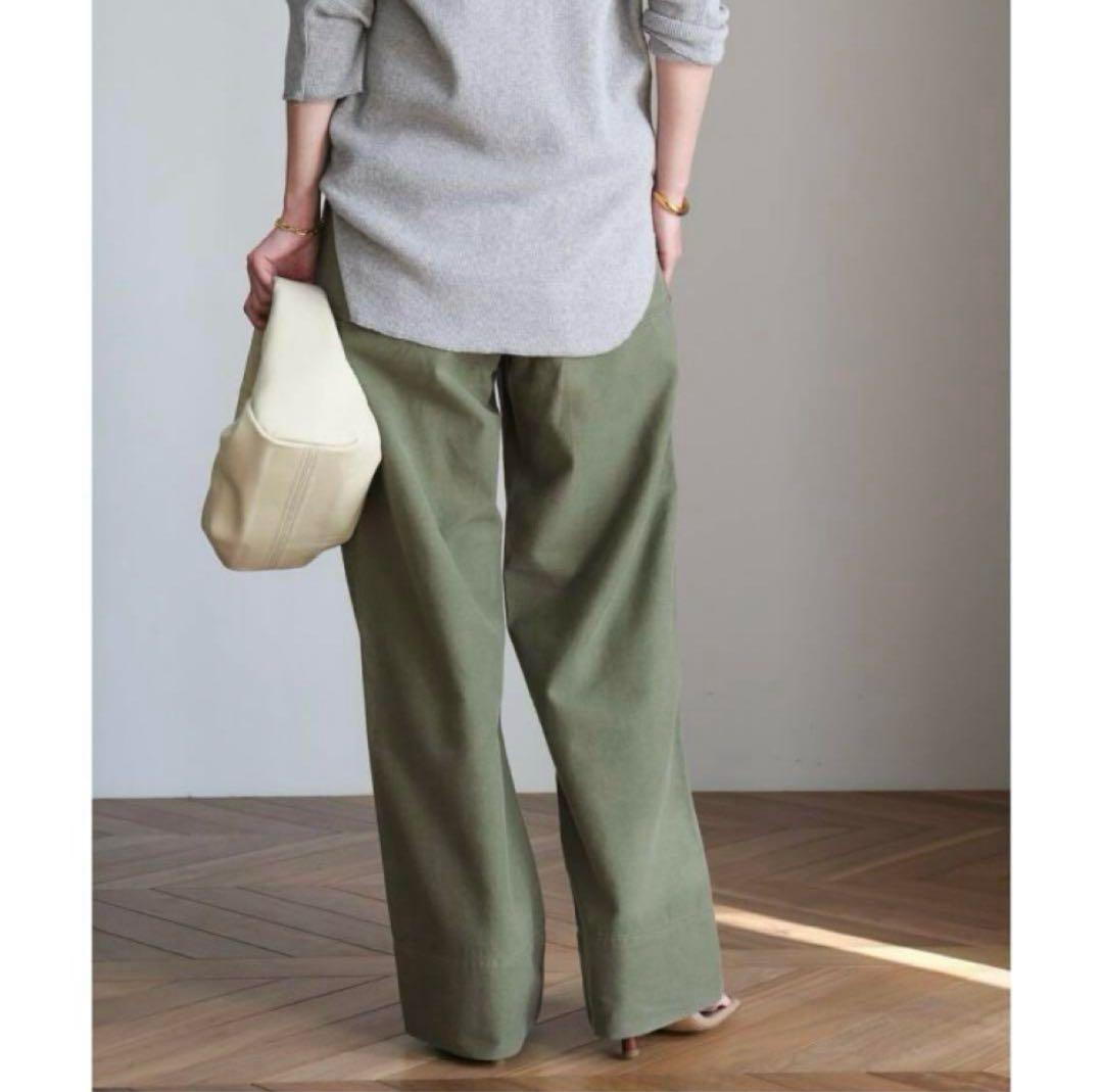 MADISON BLUE マディソンブルー ファティーグパンツ カーキ 02