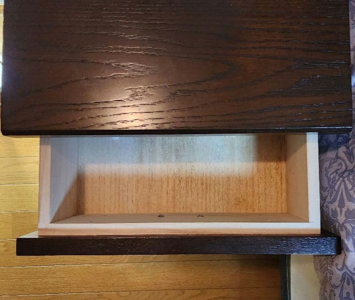 ② 木製 ナイトテーブル 特注 オーダー家具