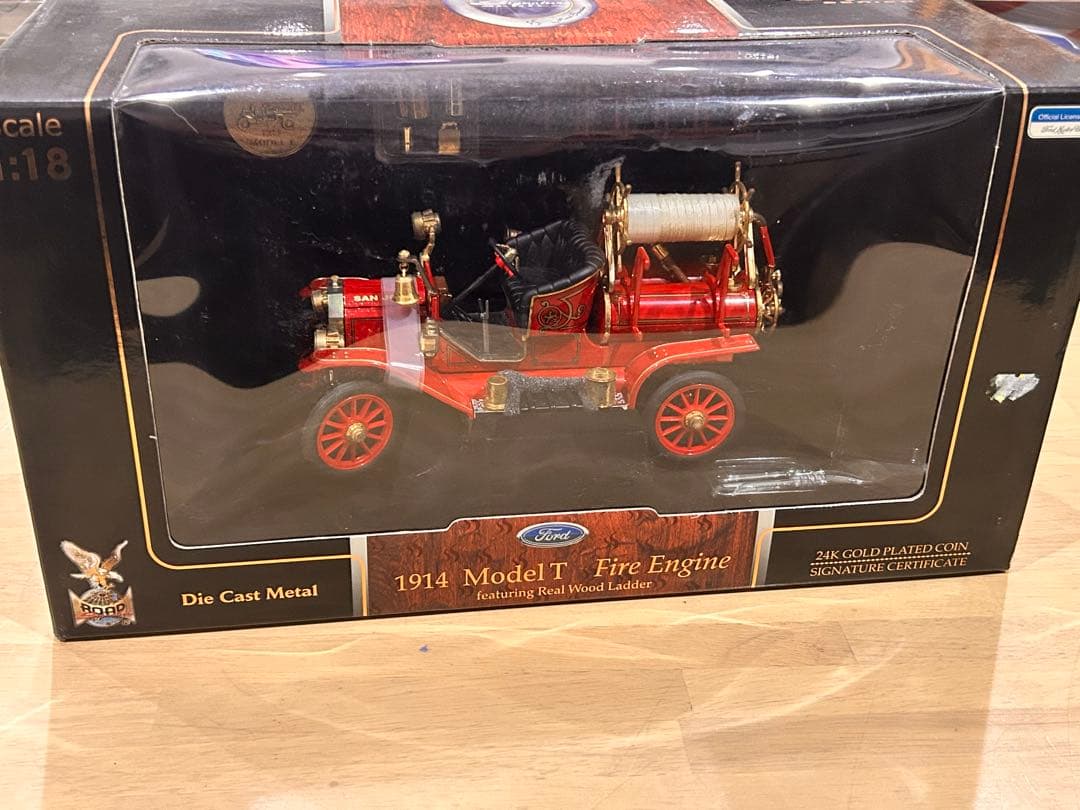 フォード　消防車　1914 modelT fire engioe ford 模型