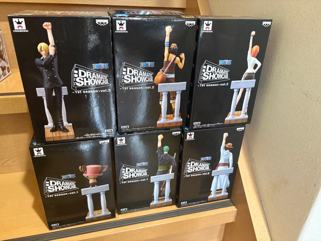 DRAMATIC SHOWCASE 1st season アラバスタ 全6種