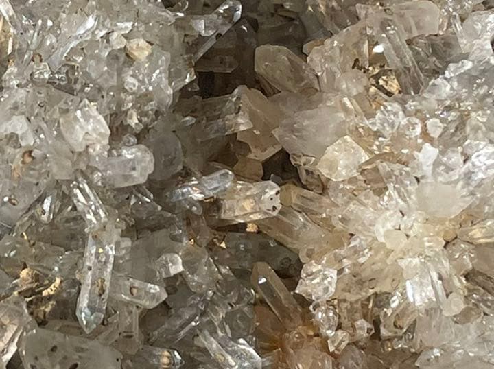 奈良県吉野郡天川村産•水晶群晶