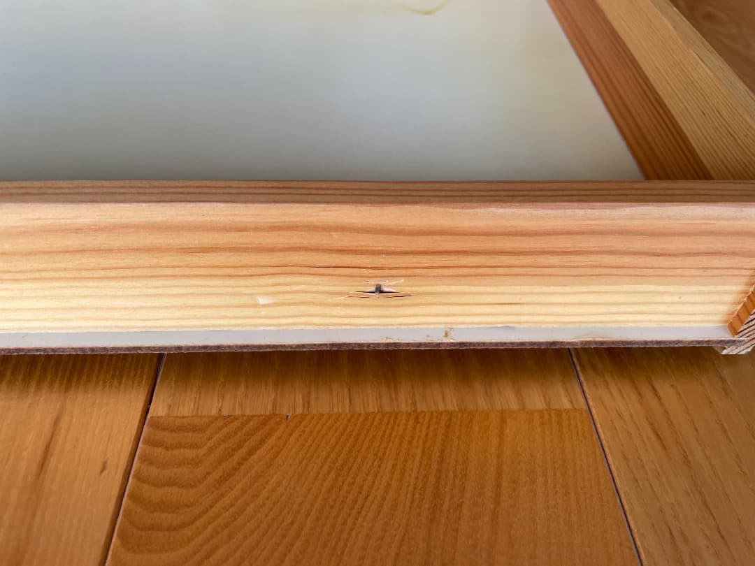 スウェーデン製/サイドチェスト/チーク材ビーチ材