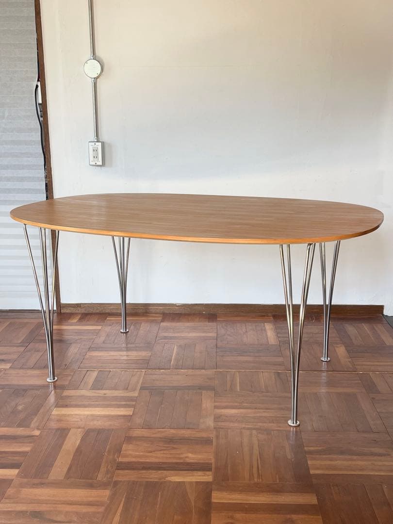 フリッツハンセン スーパー楕円テーブル Bテーブル オイルフィニッシュ