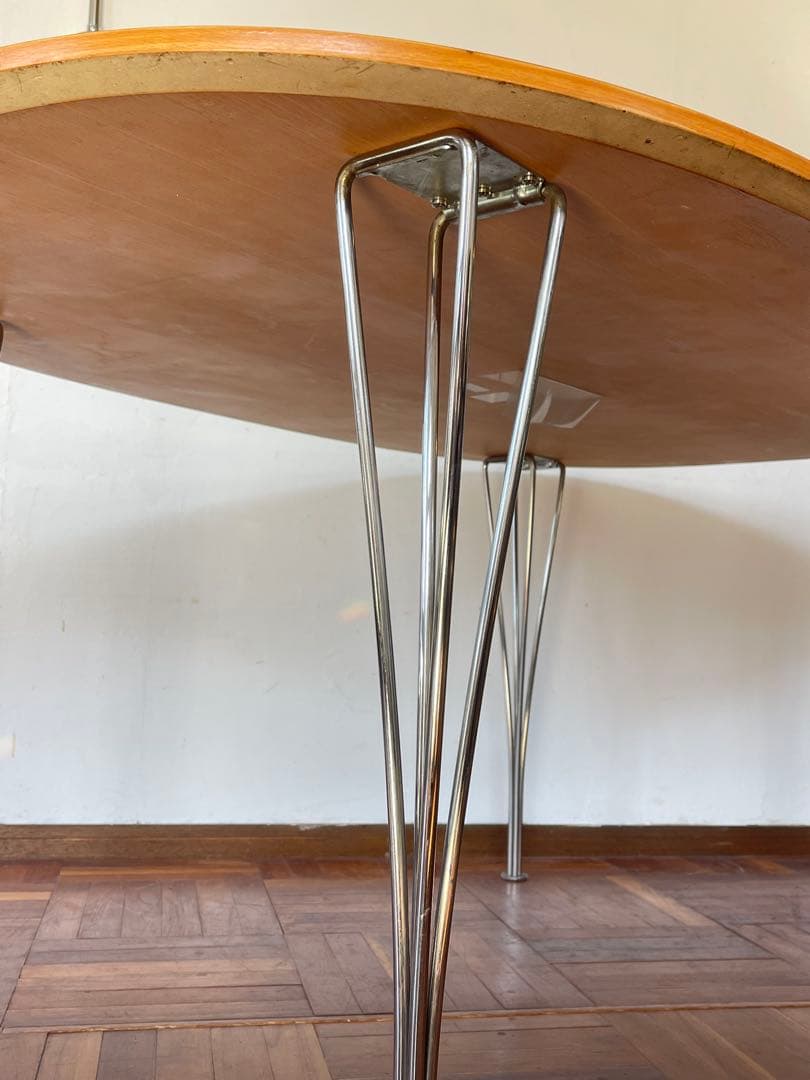 フリッツハンセン スーパー楕円テーブル Bテーブル オイルフィニッシュ