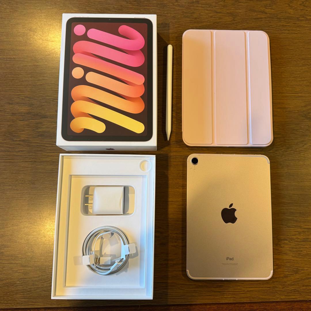【じゃーにー】SIMフリー版 ipad mini6 ピンク 256GB