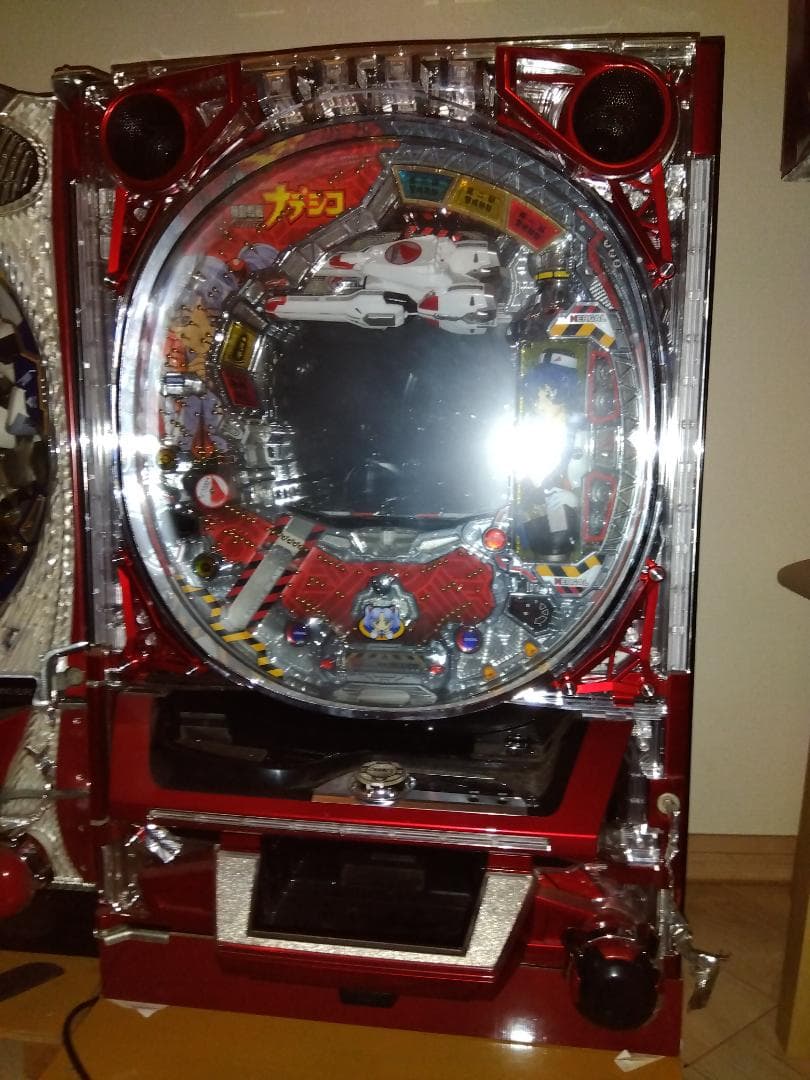 CRフィーバー機動戦艦ナデシコ　レトロ懐かしパチンコ遊戯台　レア台