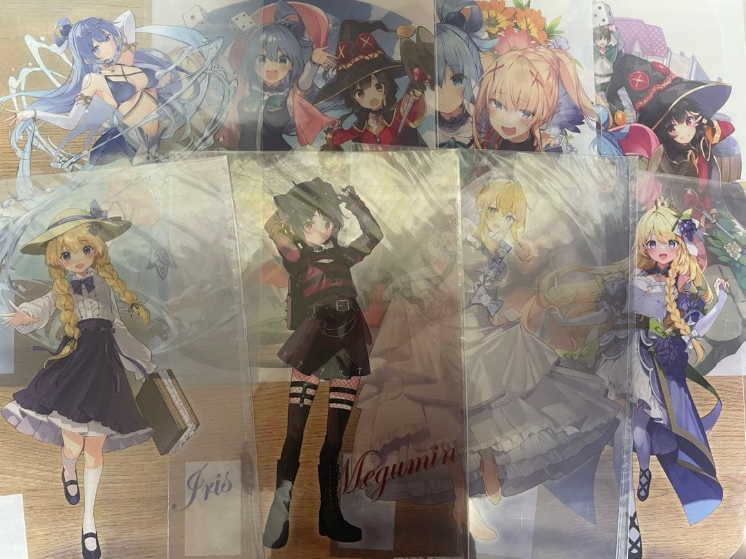 この素晴らしい世界に祝福を！　アクスタ　缶バッジ　等　めぐみん　ゆんゆん　アクア