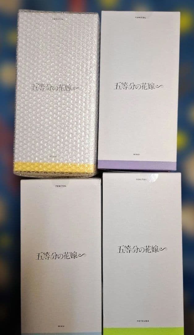 五等分の花嫁 フィギィア　TENITOL Fig a la mode まとめ売り