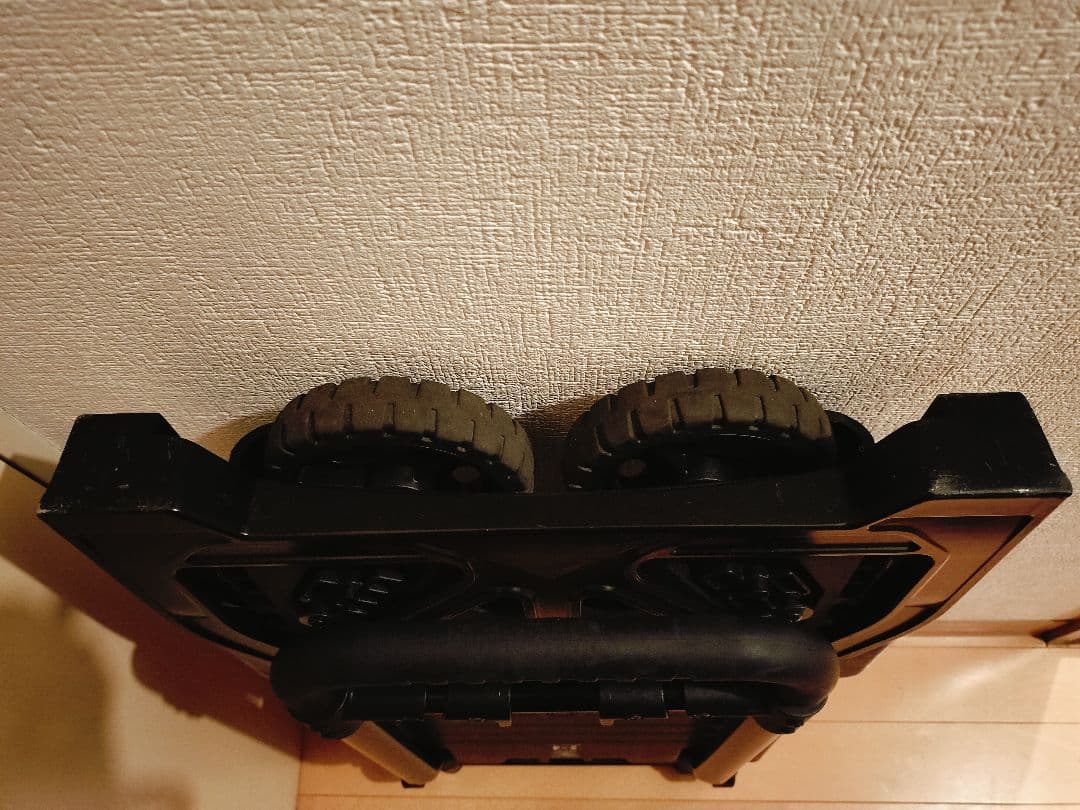 花岡車輌『ビームス百名品』フラットカート FLATCART 2x4 黒　台車