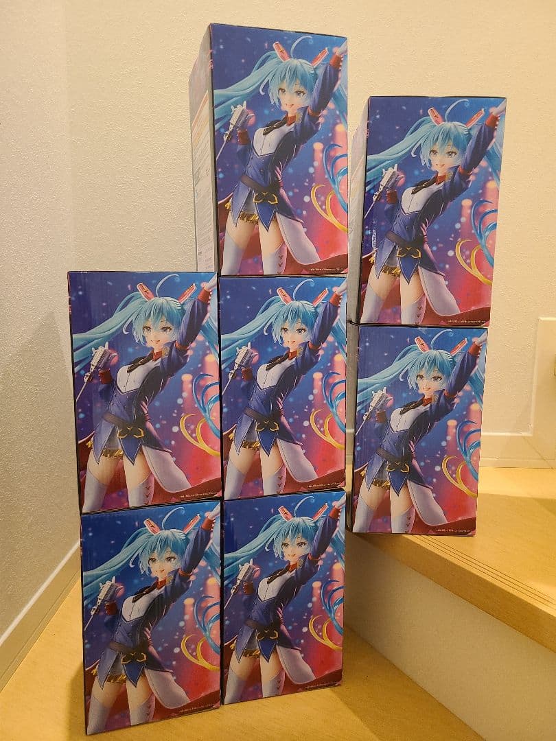 ガンダム45周年 初音ミク×GUNDAM(ガンダム) コラボ フィギュア 7体