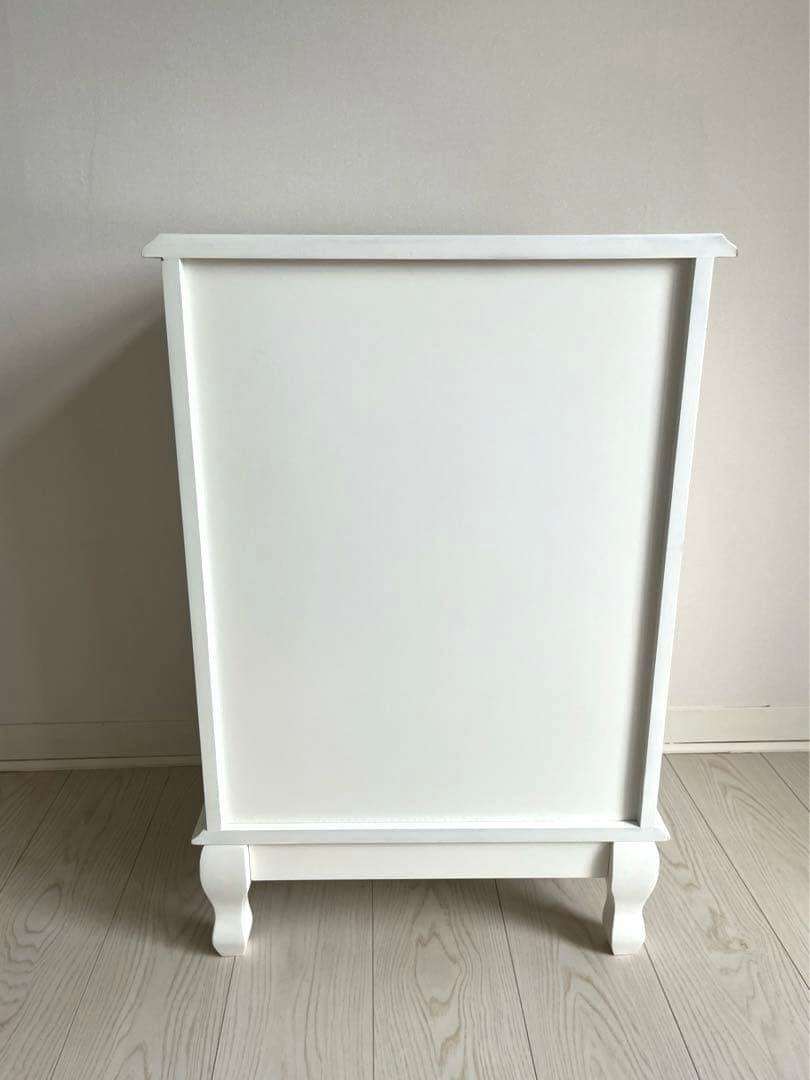 プリンセス家具キャビネットガラス扉　引出し付　姫系　キャッツプリンセスduo