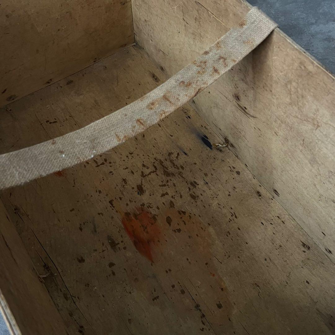 イギリスアンティーク ウッドボックス コンテナ 収納