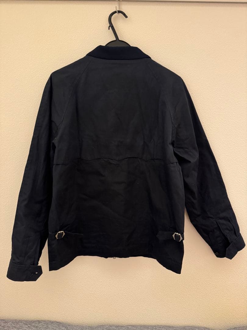 バラクータ　メンズL ジャケット　ブルゾン　コットン100ブラック　黒　アウター