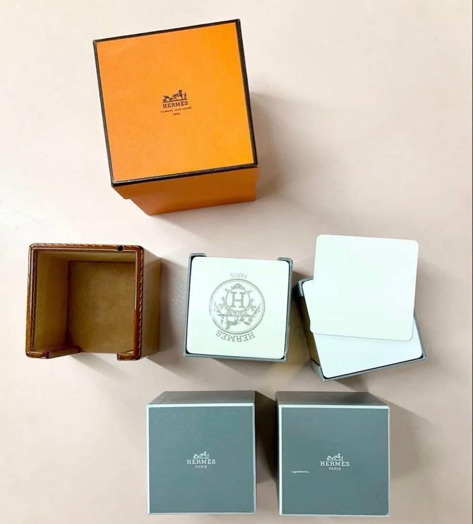 エルメス ウッド ヴィンテージ メモブロックホルダー メモ