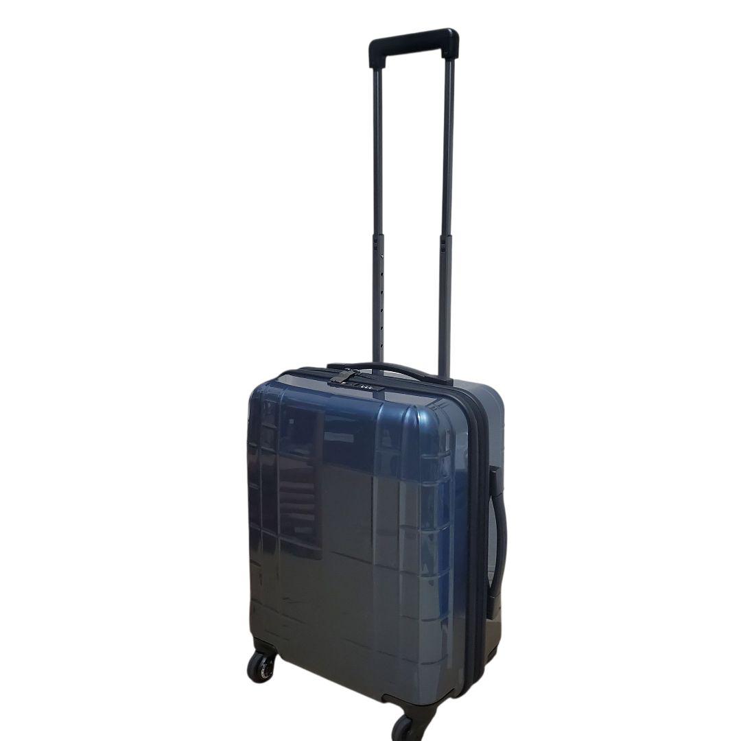 【良品】PROTECA スタリアCX 37L スーツケース ブルーグレー