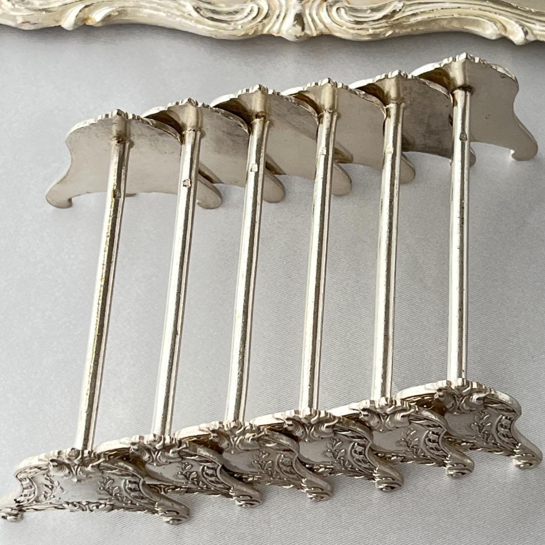 【仏蘭西】 ルイ16世様式 ナイフレスト / カトラリーレスト 6個