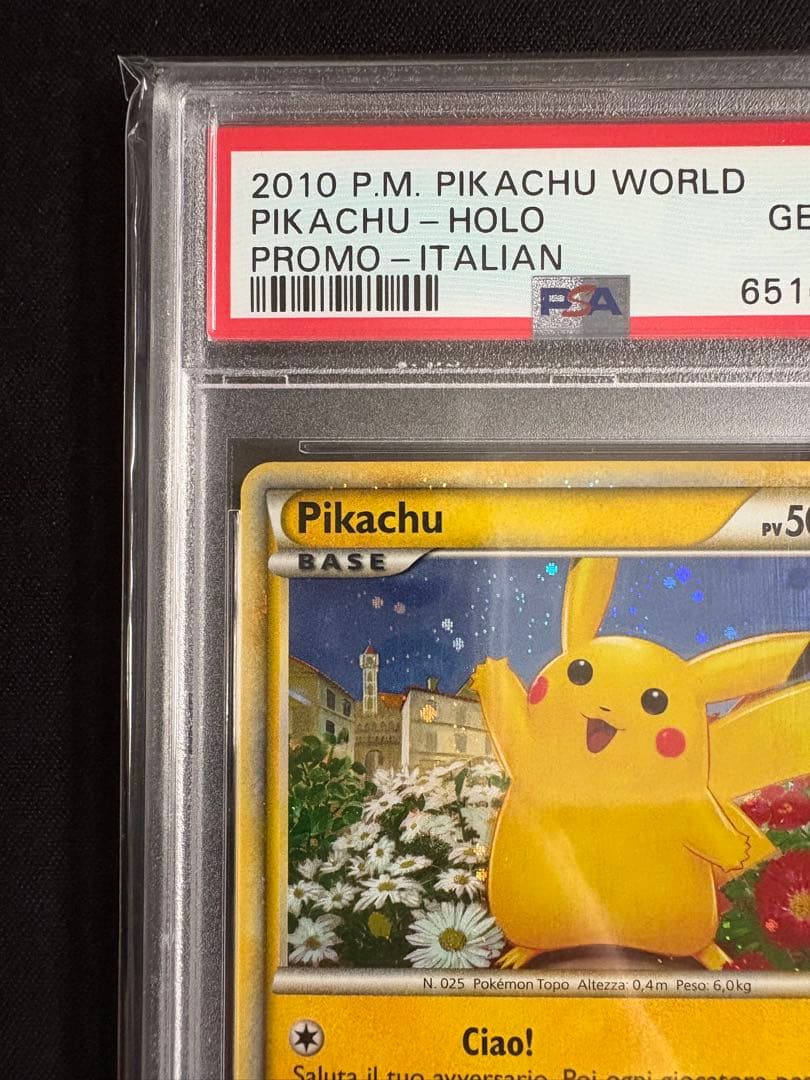 【PSA10】ピカチュウ ワールド イタリア pikachu world