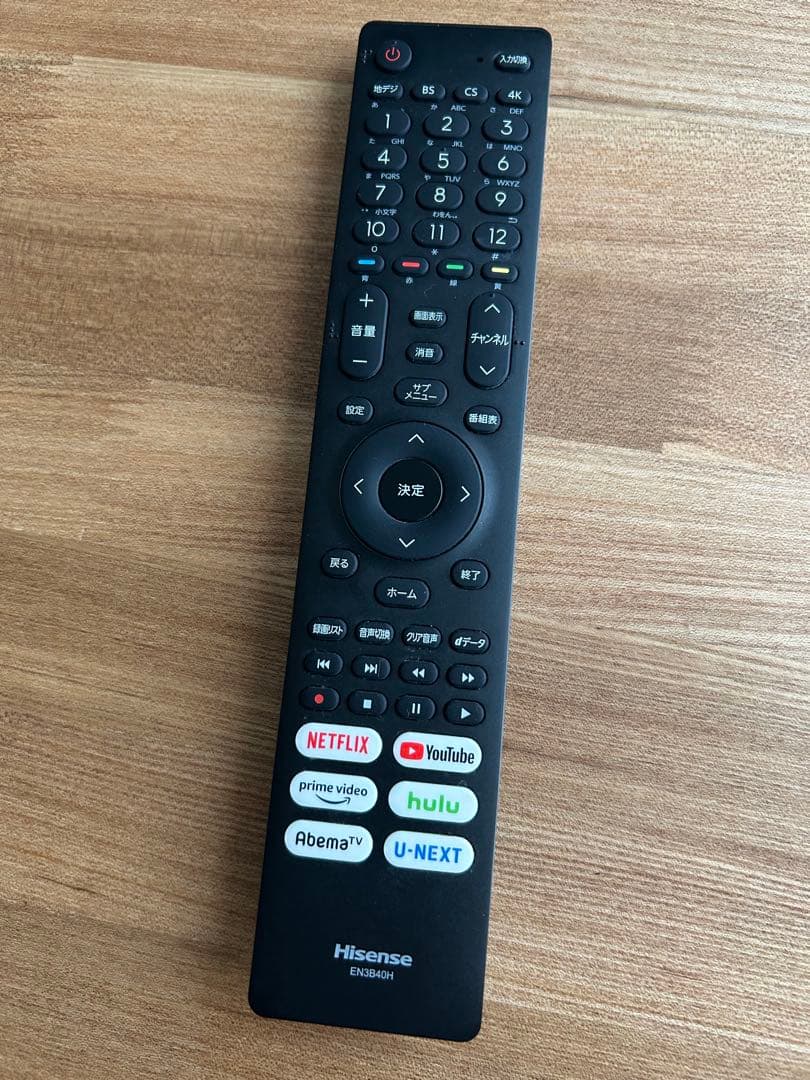 Hisense ハイセンス 43インチ 4K液晶テレビ 43A6G 2021年製