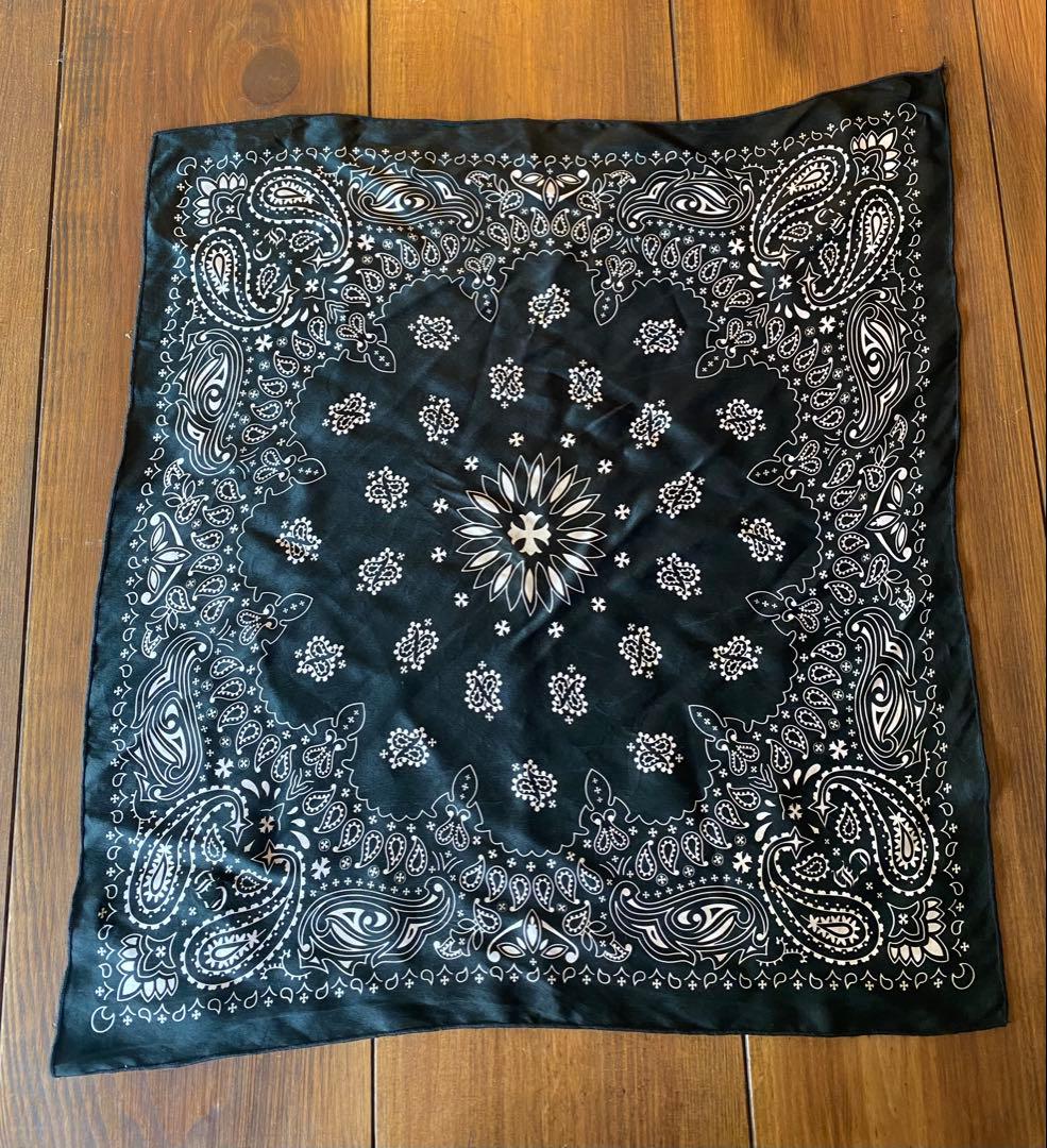 クロムハーツ Chrome Hearts ペイズリー柄 バンダナ