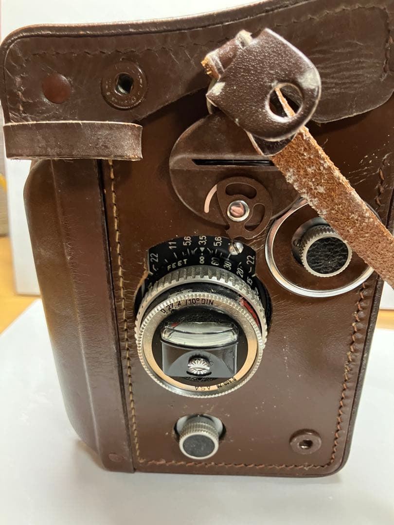 Rollei Flex フィルムカメラ ブラウン