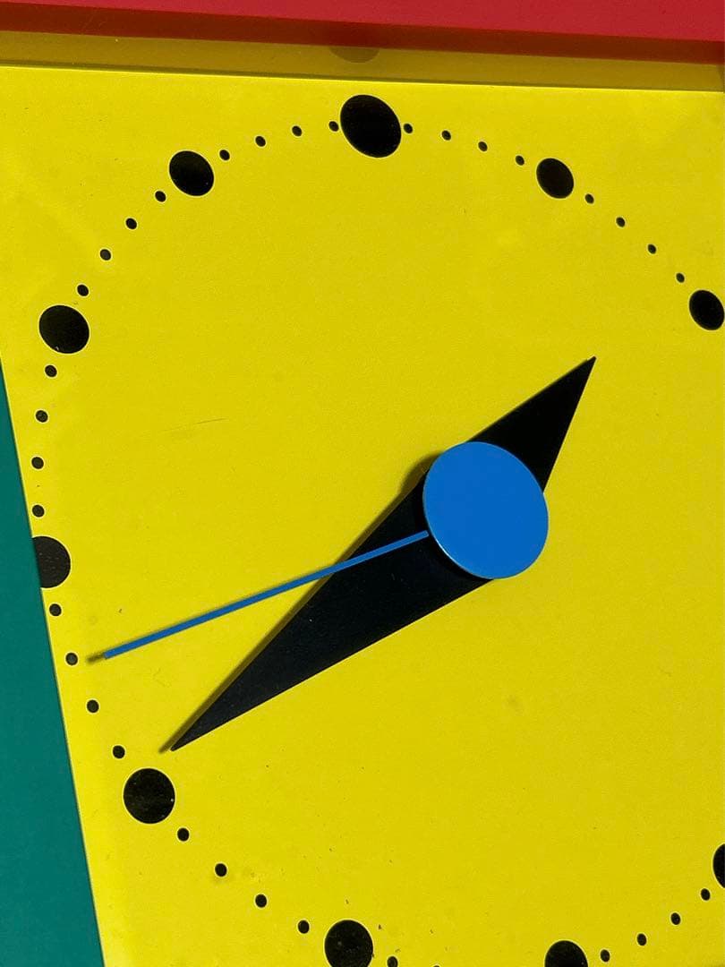 三原昌平 デザイン 掛時計 スーパープレゼント ポストモダン ワキタハイテクス