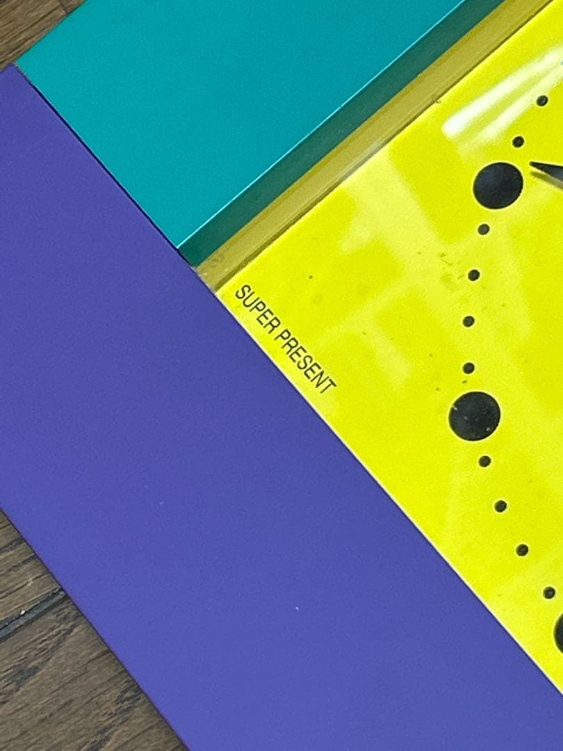 三原昌平 デザイン 掛時計 スーパープレゼント ポストモダン ワキタハイテクス