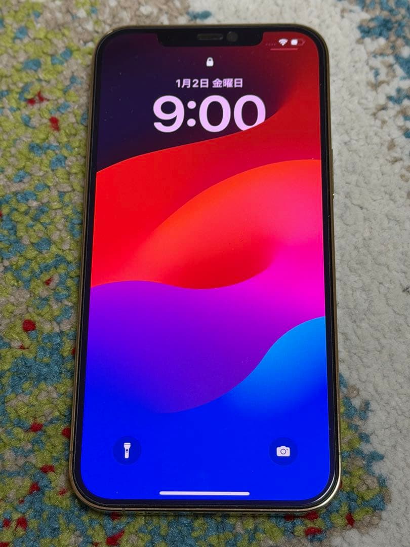 iPhone12promax ゴールド　256GB 美品