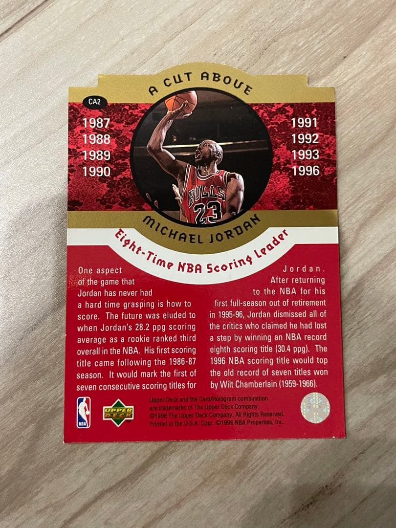 マイケル・ジョーダンカード