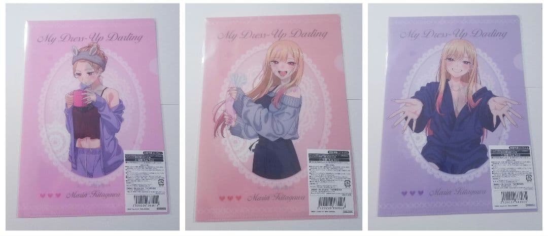 その着せ替え人形は恋をする 着せ恋 朝昼夜 クリアファイル 全種 朝 昼 夜