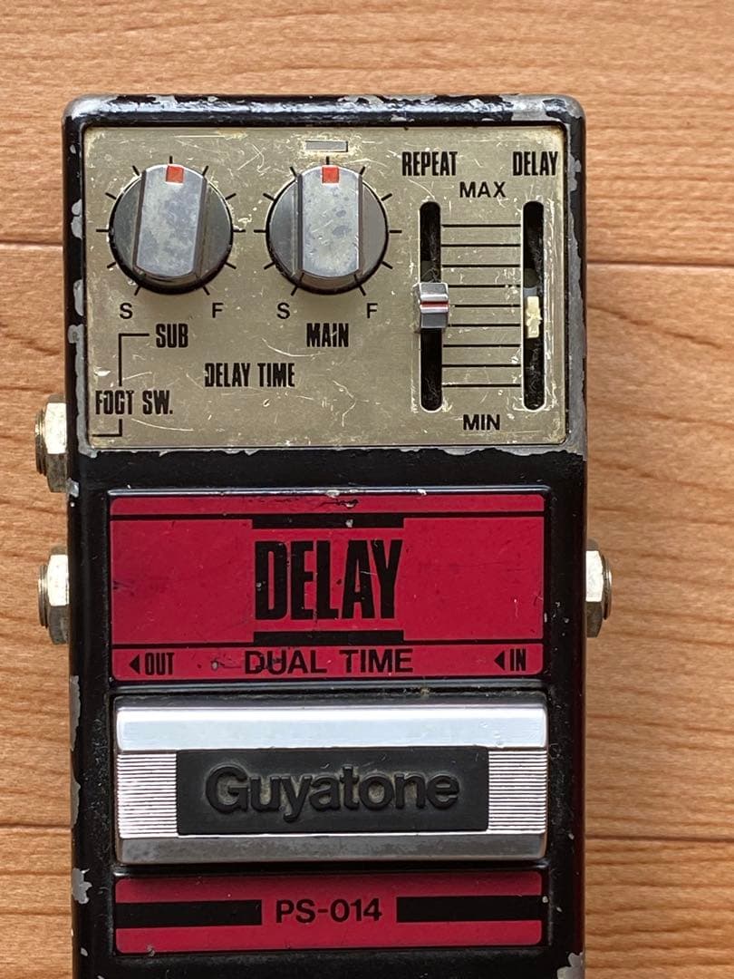 Guyatone PS-014 デュアルタイムディレイエフェクター